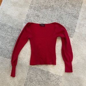 Red Reformation Sweater